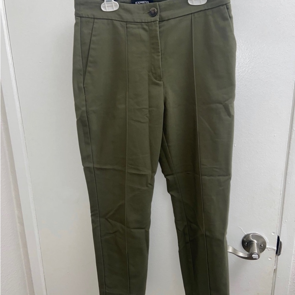 Express- Olive Green Trousers 4S